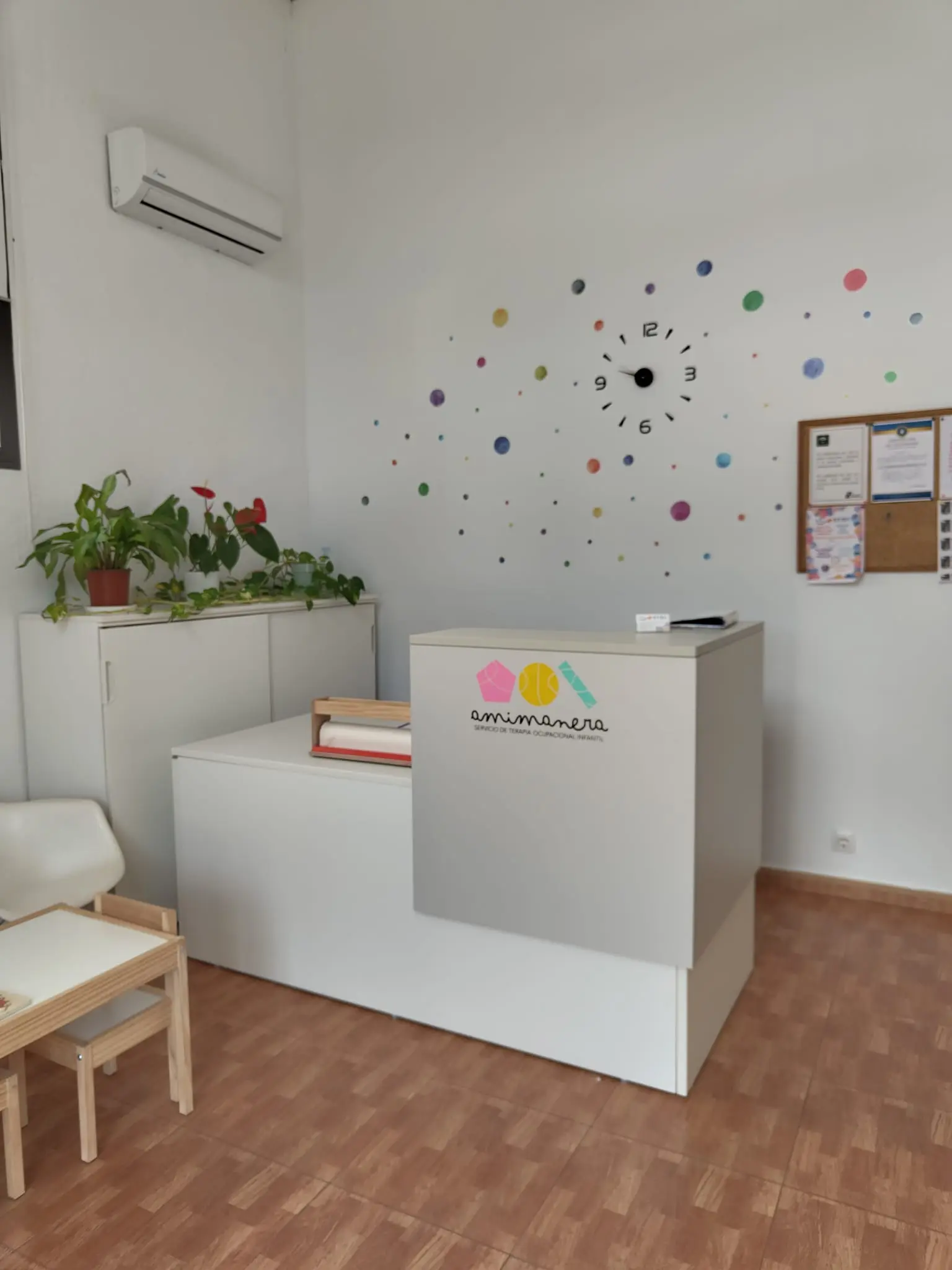 Entrada de la clínica Amimanera