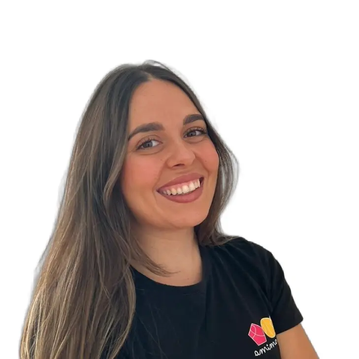 Foto de María Valencia, terapeuta ocupacional en amimanera