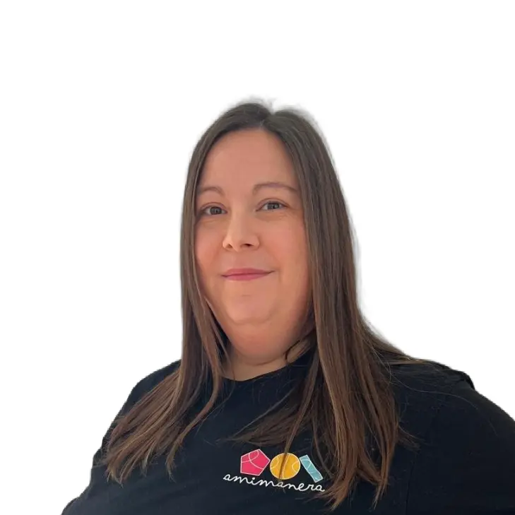 Foto de Saray Parrón, terapeuta ocupacional en amimanera