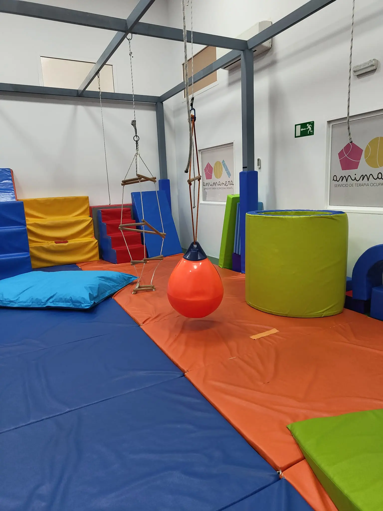 Sala de terapia de la clínica amimanera